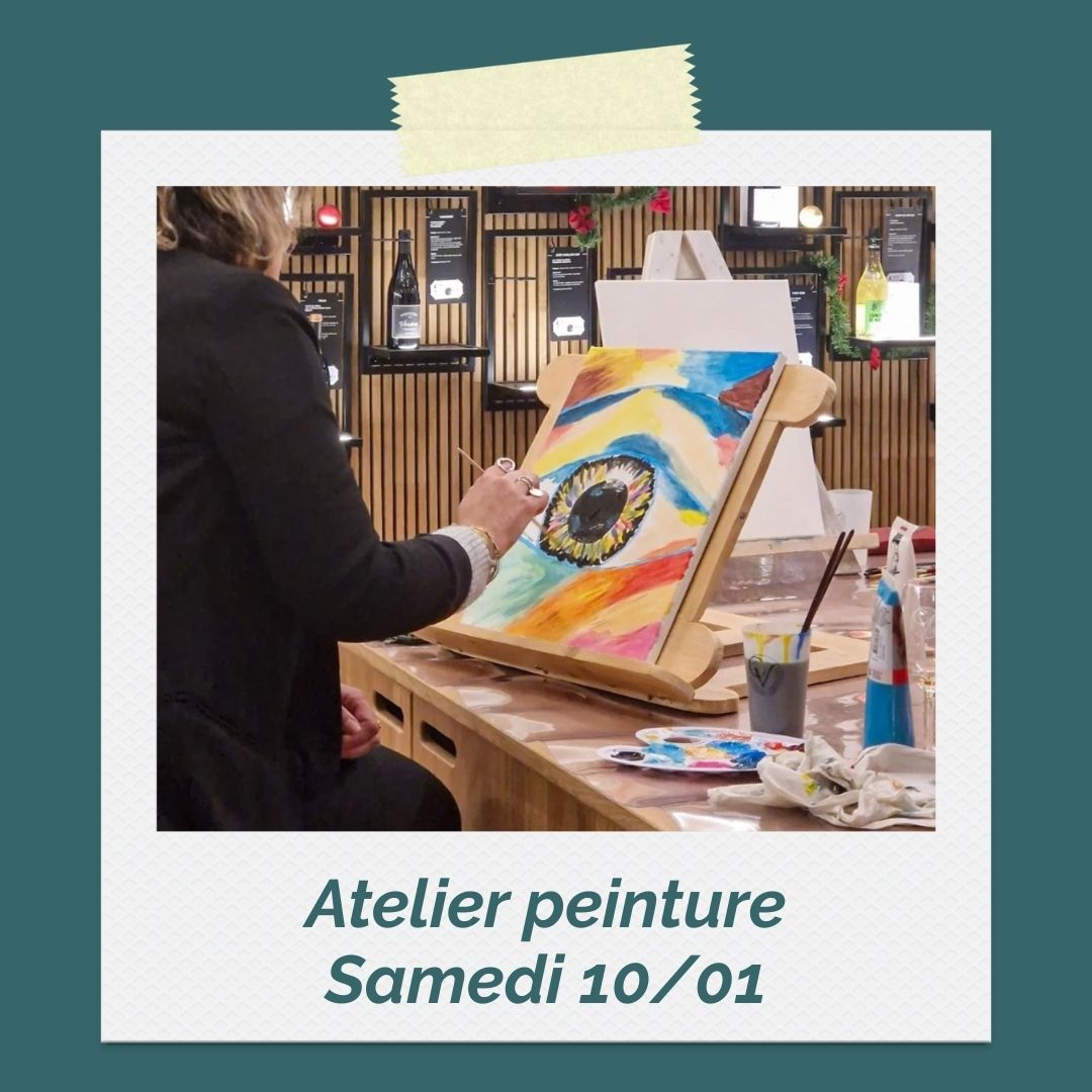 Atelier Peinture - Samedi 10 janvier