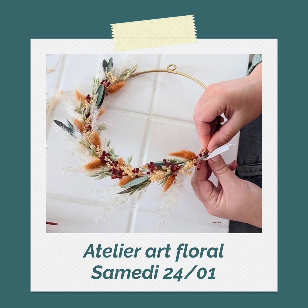 Atelier Floral - Samedi 24 janvier