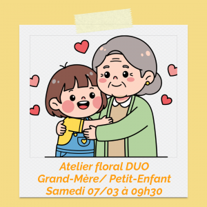 Atelier Floral - Samedi 24 janvier